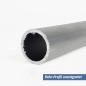 Mobile Preview: Rohr Profil aus Aluminium 10x1mm unentgratet
