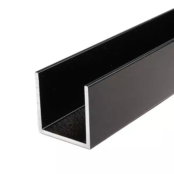 Kunststoff L-Profil schwarz 30x30 mm 1m oder 2m lang